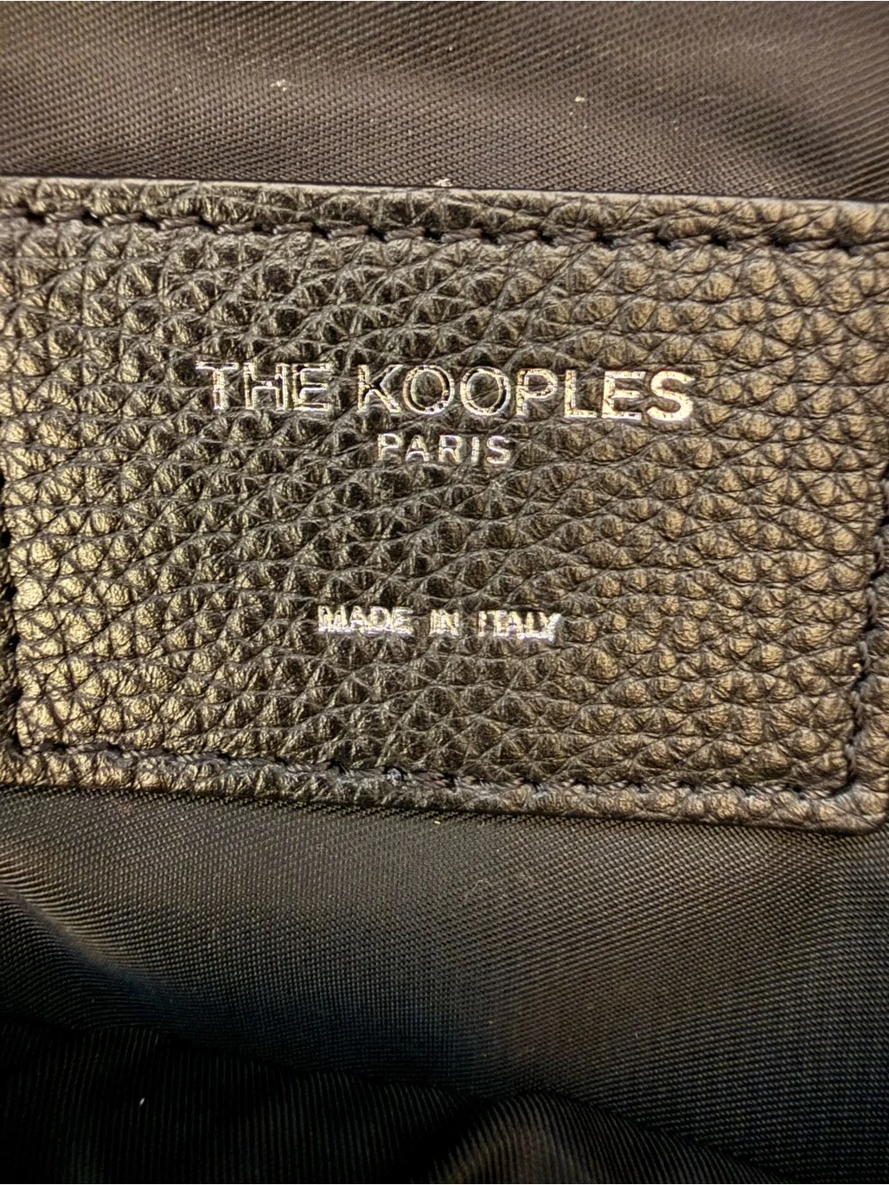 The Kooples x Zayn Malik Black & Red Leather Backpack